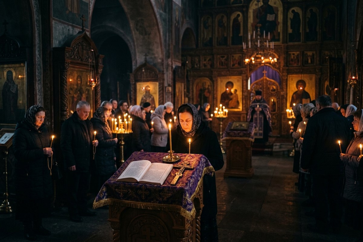 Домашний иконостас и молитвенное правило в дни поста