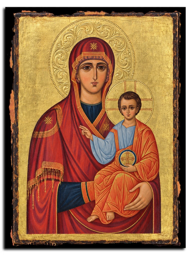 Икона «Елисаветградская» на дереве