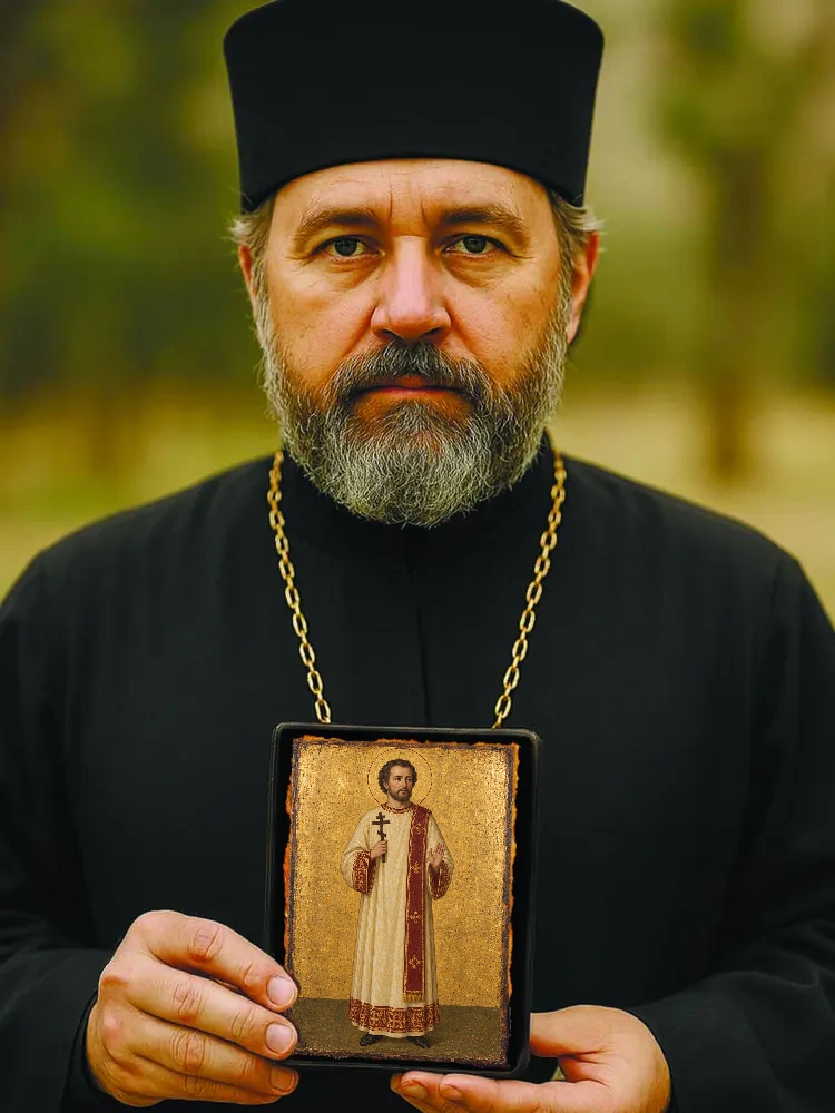 Александр Ипатов, диакон — В руках мастера (малый формат 10×12 см)