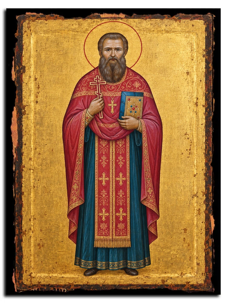 Алексий Стабников, пресвитер — икона на дереве