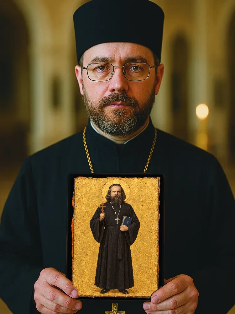 Андрей Быстров, пресвитер — Большой храмовый и подарочный формат 30×40 см
