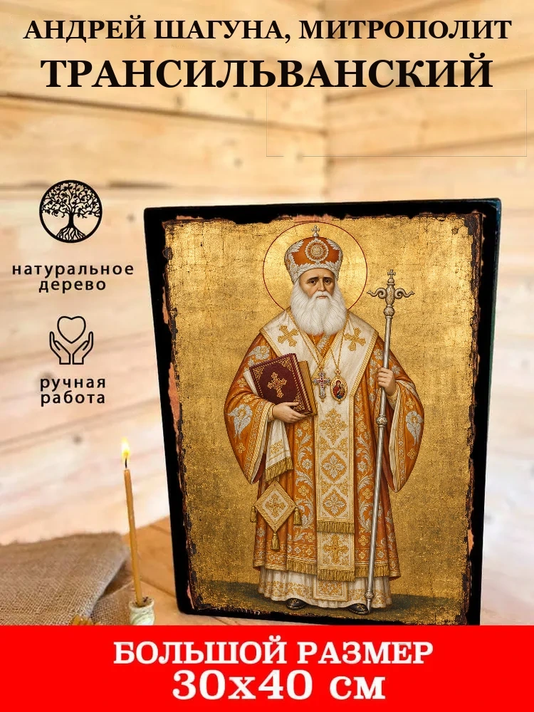 Андрей Шагуна, митрополит Трансильванский — В деревянном подарочном коробе