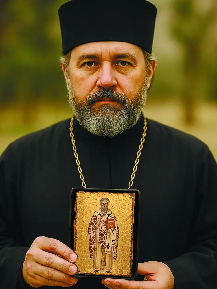 Аристион Александрийский, епископ — В руках мастера (малый формат 10×12 см)