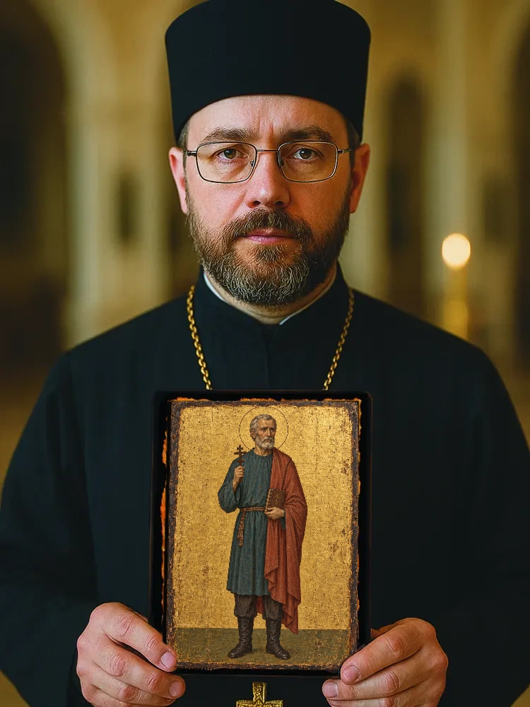 Василий Александрин — Большой храмовый и подарочный формат 30×40 см