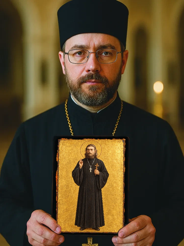 Вениамин Благонадеждин, пресвитер — Большой храмовый и подарочный формат 30×40 см