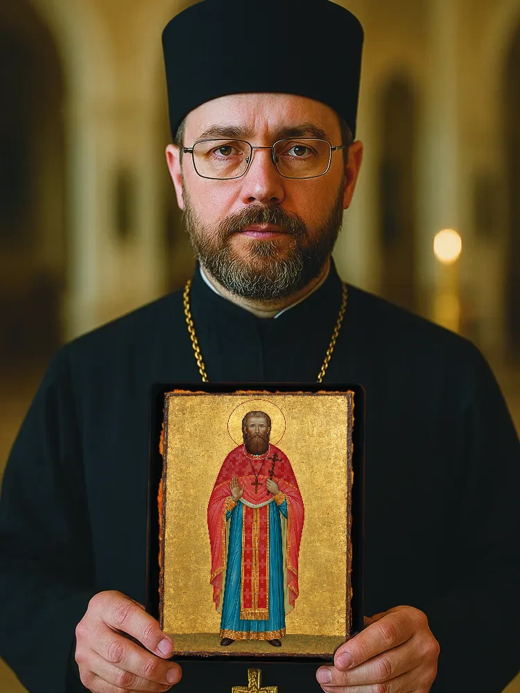 Григорий Троицкий, пресвитер — Большой храмовый и подарочный формат 30×40 см