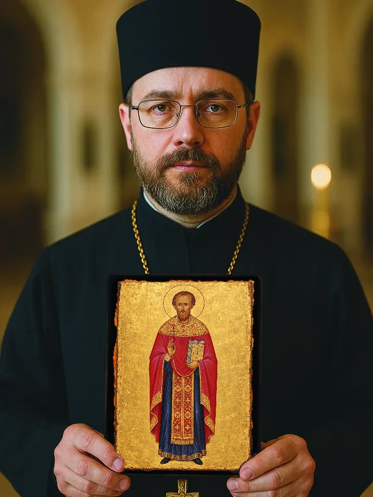 Иоанн Флеров, пресвитер — Большой храмовый и подарочный формат 30×40 см