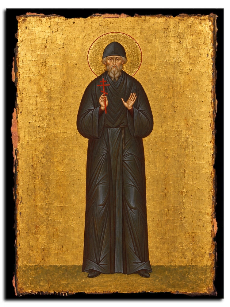 Каллист (Опарин), монах — икона на дереве
