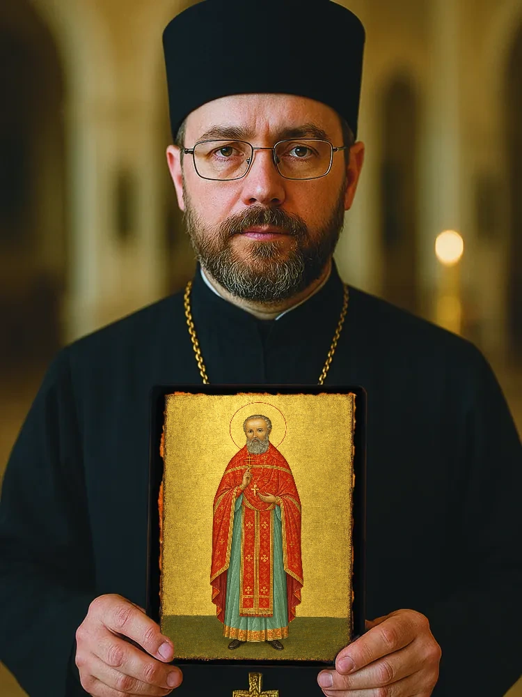 Константин Твердислов, пресвитер — Большой храмовый и подарочный формат 30×40 см