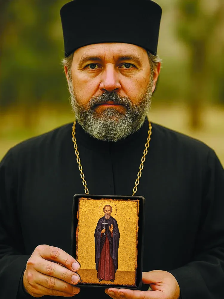 Преподобномученик Феодор (Никитин), монах — В руках мастера (малый формат 10×12 см)