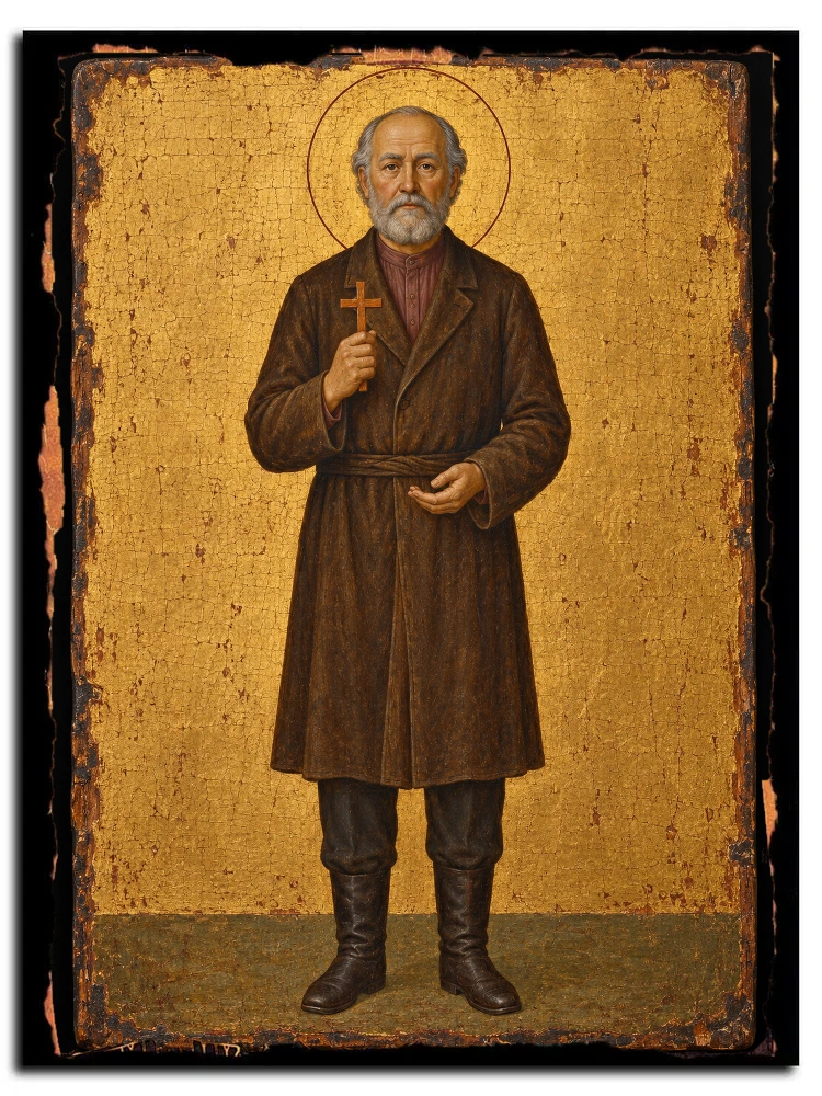 Сергий Ведерников — икона на дереве