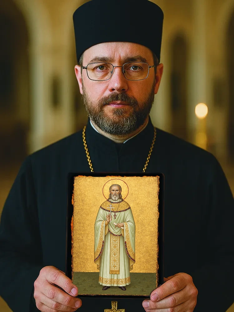 Сергий Феноменов, пресвитер — Большой храмовый и подарочный формат 30×40 см