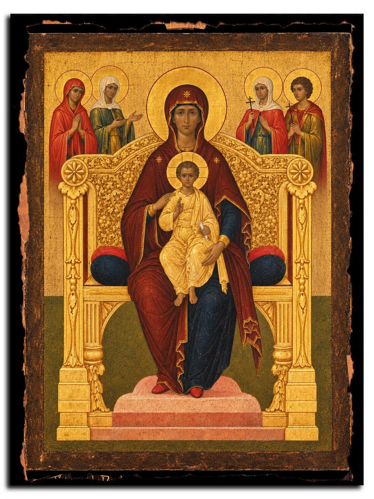 Спасоярославская — икона на дереве