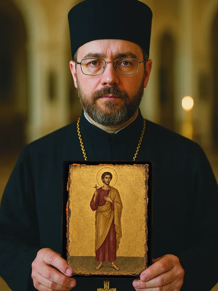 Феаген Мелитинский — Большой храмовый и подарочный формат 30×40 см