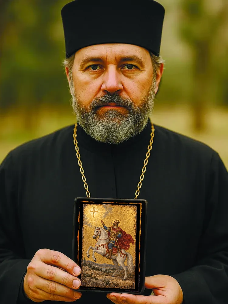 Видение Креста императору Константину («Сим победиши») — В руках мастера (малый формат 10×12 см)