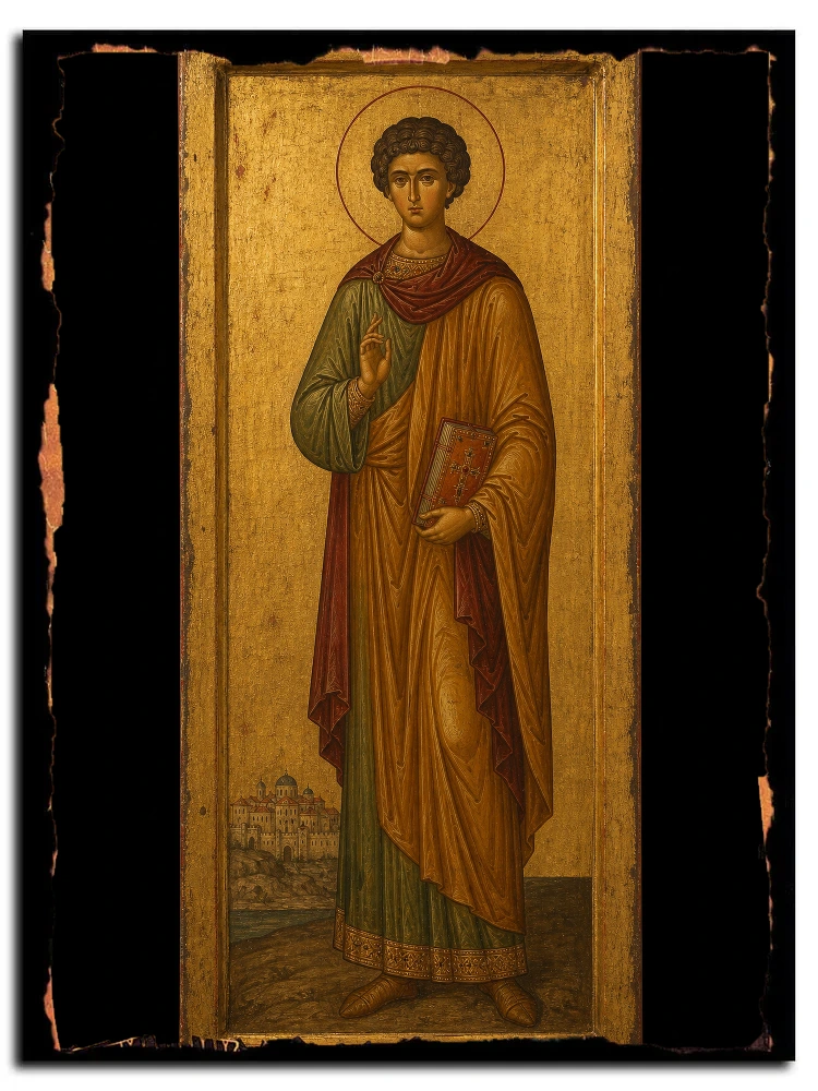 Патрикий (Петров), исповедник — икона на дереве ручной работы