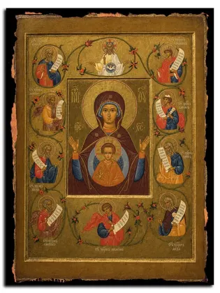 Курская-Коренная Знамение — икона на дереве