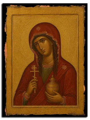 Мария Магдалина (равноапостольная мироносица) — икона на дереве