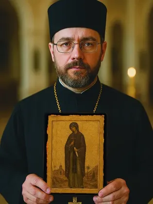 Аполлинария (Полина) Египетская Святая преподобная — современное исполнение — фото 4