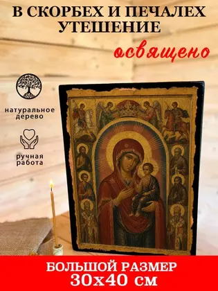 Икона Божией Матери «В скорбех и печалех Утешение» — фото 7