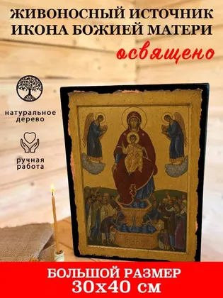 Икона Божией Матери «Живоносный Источник» — фото 7