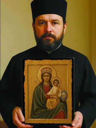 Икона Божией Матери «Прежде Рождества и по Рождестве Дева» — фото 6