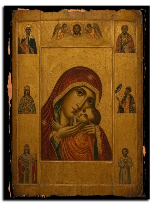 Кассиопея — икона на дереве