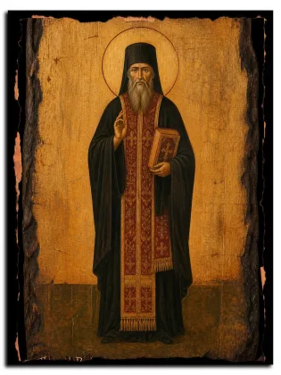 Григорий Доместик (регент), Афонский — икона на дереве