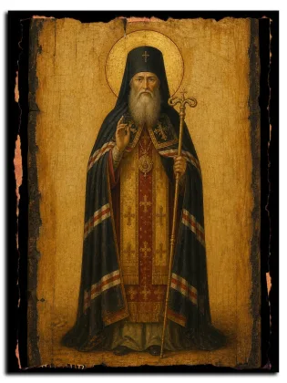 Порфирий (Гулевич), Симферопольский — икона на дереве