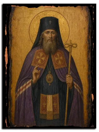 Архипп (Шестаков), Глинский — икона на дереве