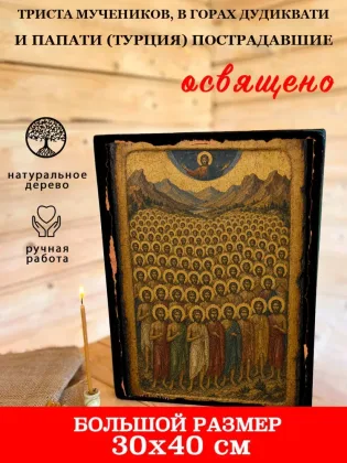 Триста мучеников, в горах Дудиквати и Папати (Турция) пострадавшие — фото 7