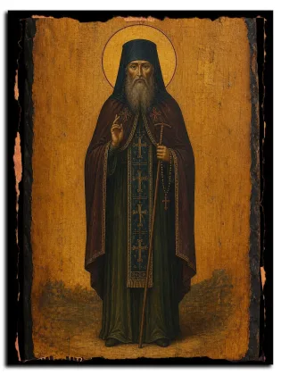 Георгий Черникский — икона на дереве
