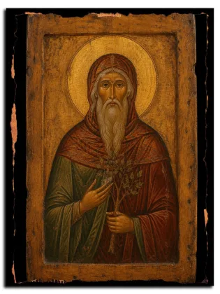 Иессей патриарх — икона на дереве