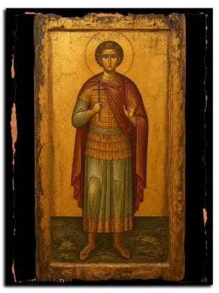 Прилидиан Антиохийский — икона на дереве