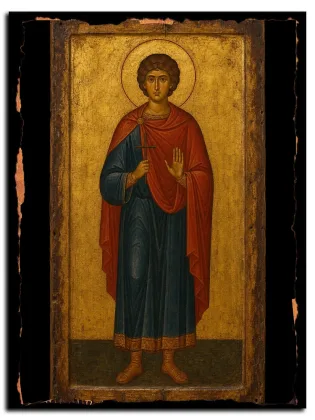 Феодор Византийский мученик — икона на дереве