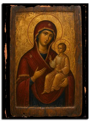 Белоцерновская (в Белоцерковской церкви, Сенницкого у., Могилевской губ.) — икона на дереве