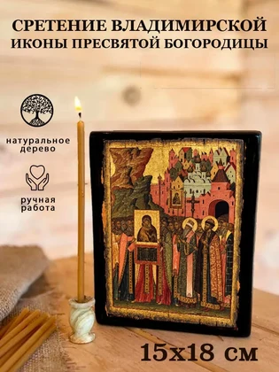 Сретение Владимирской иконы Пресвятой Богородицы — вид 5