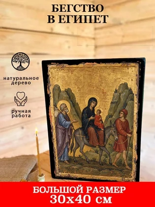 Бегство в египет — вид 7