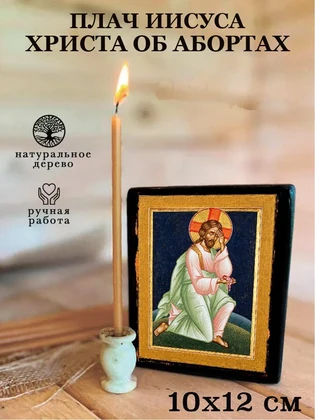 Плач Иисуса Христа об абортах — вид 3