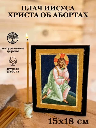 Плач Иисуса Христа об абортах — вид 5