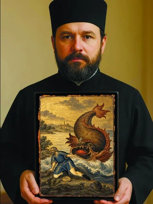 Иона во чреве кита — вид 6