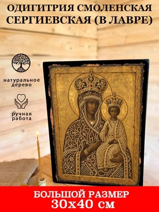 Одигитрия Смоленская Сергиевская (в лавре) — вид 7