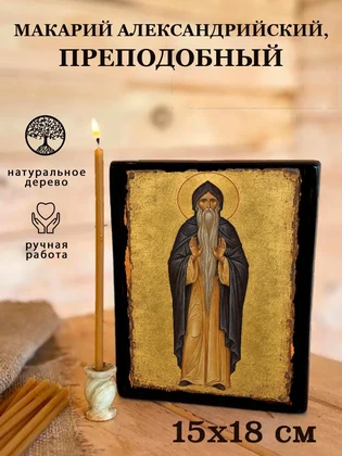 Макарий Александрийский, преподобный — вид 5