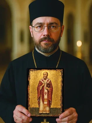 Священномученик Неофит Урбнисский, епископ — вид 4