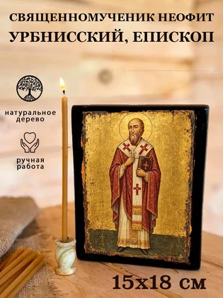 Священномученик Неофит Урбнисский, епископ — вид 5