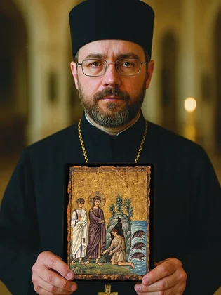 Исцеление бесноватых (гадаринского бесноватого) — вид 4