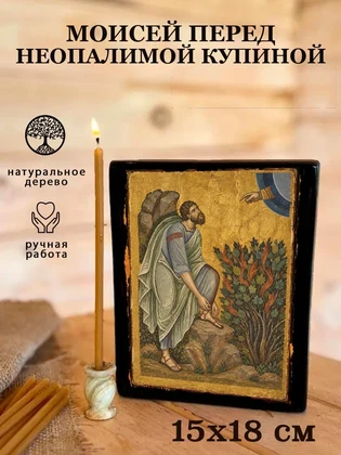 Моисей перед Неопалимой Купиной — вид 5