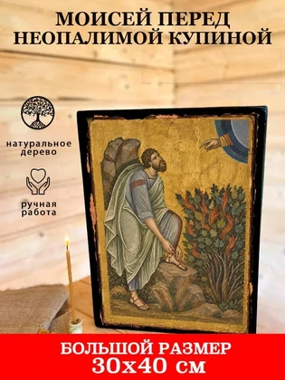 Моисей перед Неопалимой Купиной — вид 7