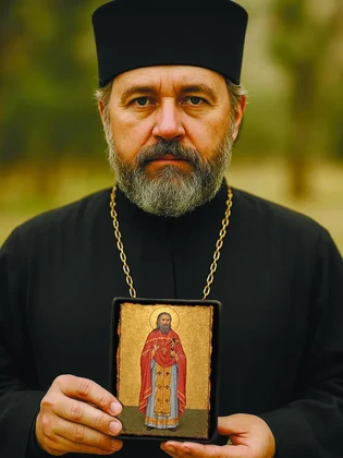 Священномученик Николай Околович, священник — вид 2