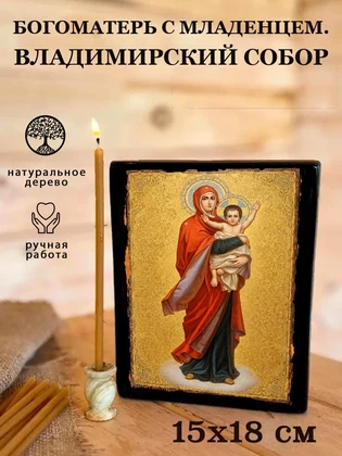 Богоматерь с Младенцем. Владимирский собор — вид 5